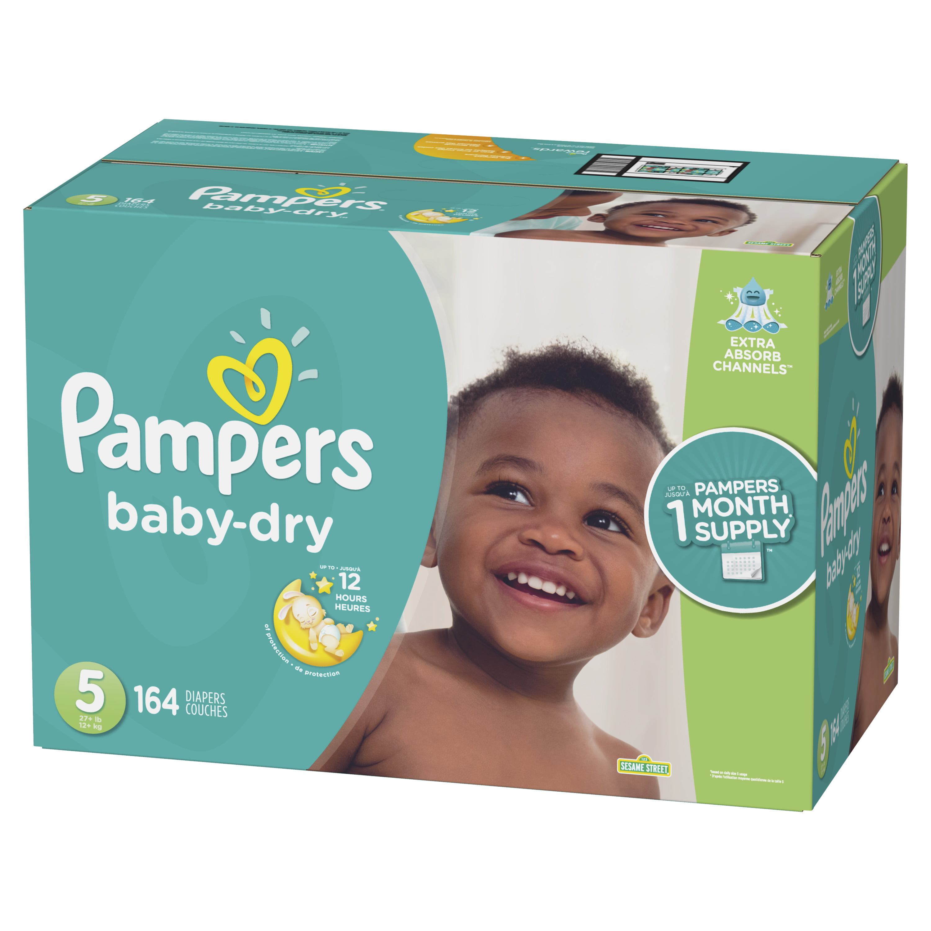 Buy 2, Get $20 Gift Card Pampers Baby-Dry Diapers Size 5 ...