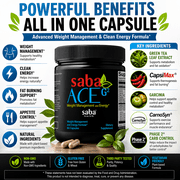 Saba ACE G2 Weight Management Dietary Supplement, 60 Capsules