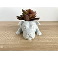 thumbnail image 2 of Doggy Planter American Bull Terrier Planter Gift Idea, Bar Decor, Table Decor, Plant Gift Idea, Cute Succulent Planter, any canine/dog/American Bull Terrier and plant lover! Twinkling Black, 2 of 8