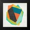 thumbnail image 2 of Zarris, Chariklia 15x15 Black Modern Framed Museum Art Print Titled - Integer II, 2 of 5