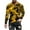 Gold, variant on WREESH Men's Camouflage Long Sleeved Round Neck Pullover T-Shirt, Non-Positioning Printing, Casual Sports Workout Top