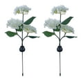 thumbnail image 1 of Luces solares para exteriores, luces de colores, luces de hortensias para decoración de patios, decoración de jardines., 1 of 5