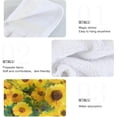 thumbnail image 5 of SKYSONIC Hanging Kitchen Towel 12 x 17 Inch Golden Sunflower Towel Set 2 Pieces of Dry Towels for Kitchen, Bathroom, Laundry Room Table, 5 of 7