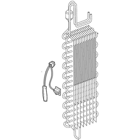 Genuine LG ADL74581702 Refrigerator Evaporator Assembly