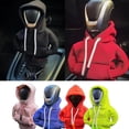 thumbnail image 3 of Cubierta de perilla de cambio de marchas de coche, Mini Sudadera con capucha, cubierta de cambio de marchas de coche, embellecedor Interior automático Manual, nueva moda, 3 of 4