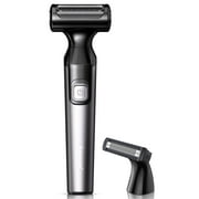 Kensen Electric Razor Trimmer Body Groomer Showerproof Wet Dry Ball Shaver, Portable Groin Area Body Shavers