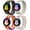 03-W Rainbow/B Rainbow/White Pride/Black Pride, variant on 20mm Nylon Band for Samsung Galaxy Watch 7 6 5 4 FE 40mm 44mm/galaxy 6/4 classic 47mm 43mm/46mm 42mm/Watch 5 pro 45mm/3 41mm/Active 2 Men/Women,Sport Loop Strap for Garmin vivoactive 3/Forerunner 645