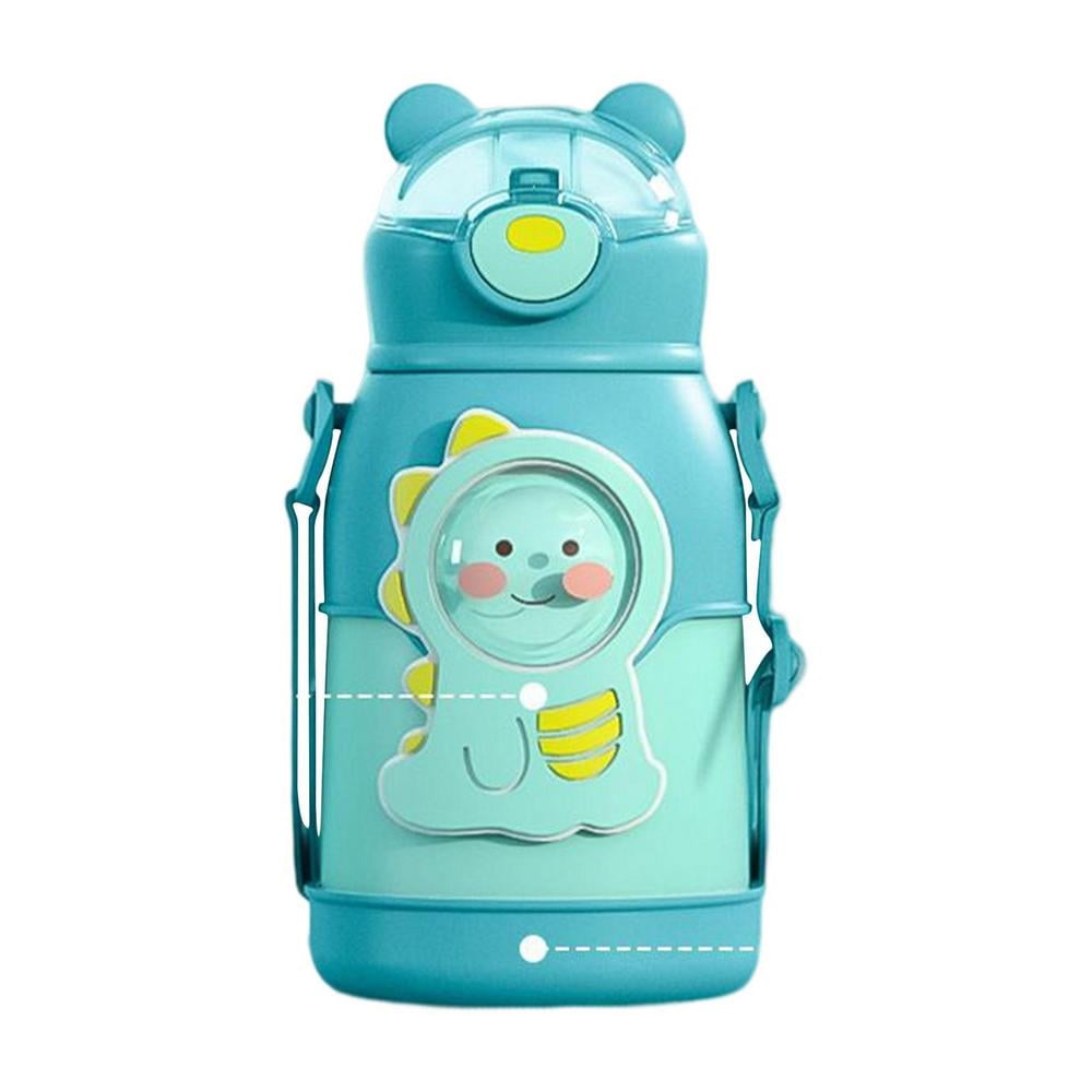 Thermos Bottle Safety Children's Thermos Cup With Silicone Straw