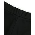 thumbnail image 4 of Lovelywholesale Plus Size Ripped Flared Black Pants, 4 of 4
