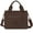 Dark brown, variant on Tote Bag for Women - Lightweight Nylon Large Capacity Work Bag, Beach to Office Tote with Hidden Pocket & 290D Reinforced Seams - Light brown