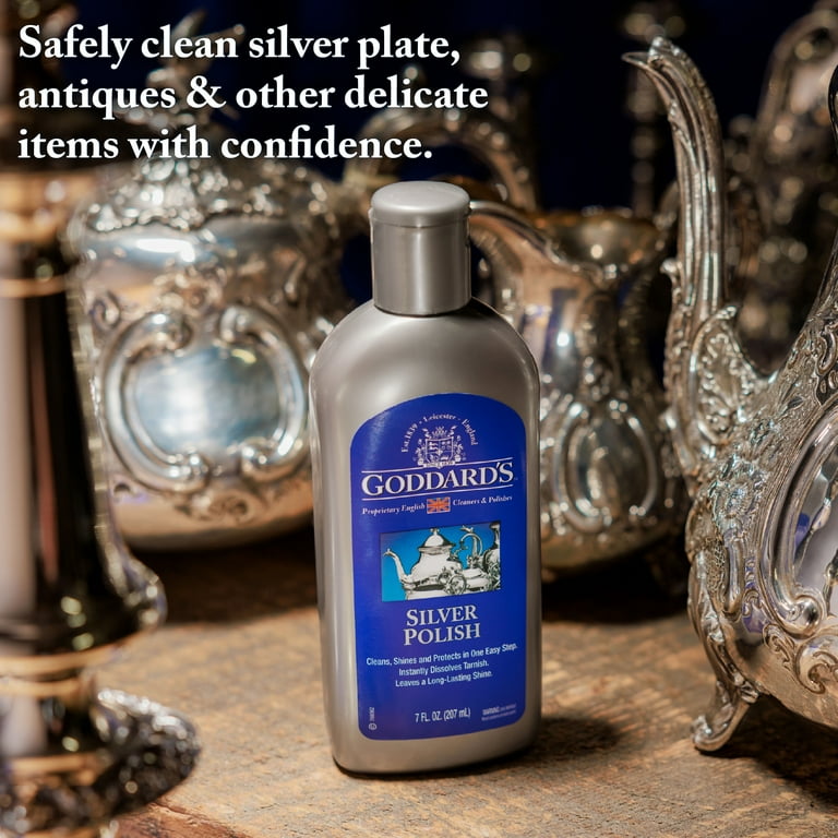 Goddard's Silver Polish, Tarnish Remover for Silver, Bring Shine