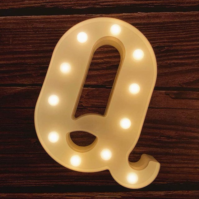 Luces LED de marquesina con letras, 26 letras del alfabeto iluminadas, letrero con números y letras para bodas, fiestas de cumpleaños, lámpara navideña a pilas, luz nocturna, decoración para el hogar