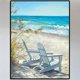 thumbnail image 3 of (A4093) Silla Descanso Playa Con Diamantes Serie Paisaje Resina 30x40CM 22 Colores, 3 of 9