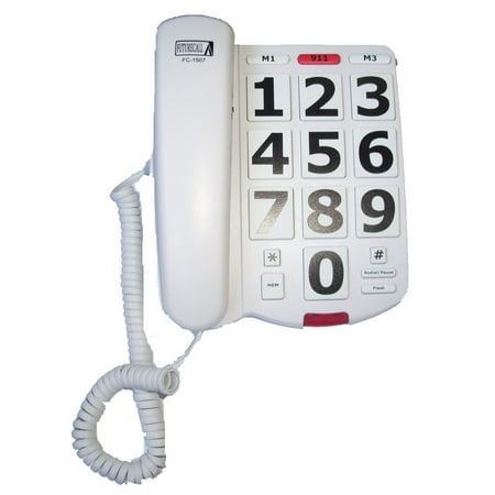 Big Button Phone with 40db Handset Volume (Best Big Button Mobile Phone For Elderly)
