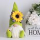 thumbnail image 4 of Juego de 2 decoraciones de Pascua de gnomo de primavera, muñeco de peluche sin rostro de gnomo de girasol de verano hecho a mano, decoración de cocina de girasol de granja de primavera, adorno de gno TUNC Sencillez, 4 of 5