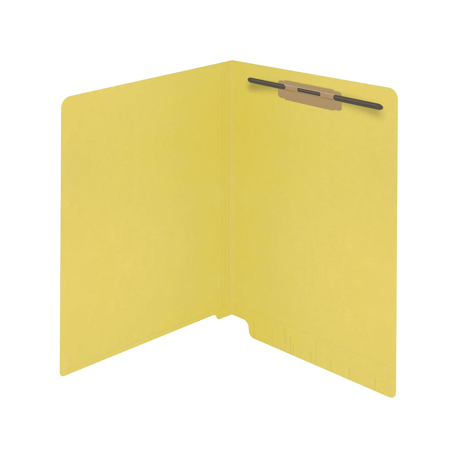 Medical Arts Press Reinforced End Tab File Folder Straight Cut Letter-Size Yellow 50/Box