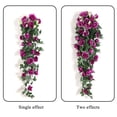 thumbnail image 3 of Artificial Hanging Flowers 2.8Ft Artificial Rose Vine Hanging Plants Artificial Flower for Home Room Garden Wedding Indoor Outdoor Decoration, 3 of 4