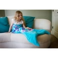 thumbnail image 3 of Fin Fun Mermaid Tail Blanket Kids, Girls and Boys - Cuddle Tails - Perfect Birthday and Christmas Gift, High Quality - Kids, Aqua Dream, 3 of 3