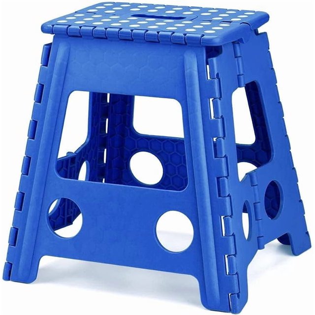 &#;Folding Step Stool Grey