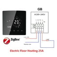 thumbnail image 1 of HEAT X5H Tuya WiFi / Smart Zigbee Thermostat Temperature Controller For Electric Floor/Water Heating/Water Gas Boiler ,Easy to Install, 1 of 7