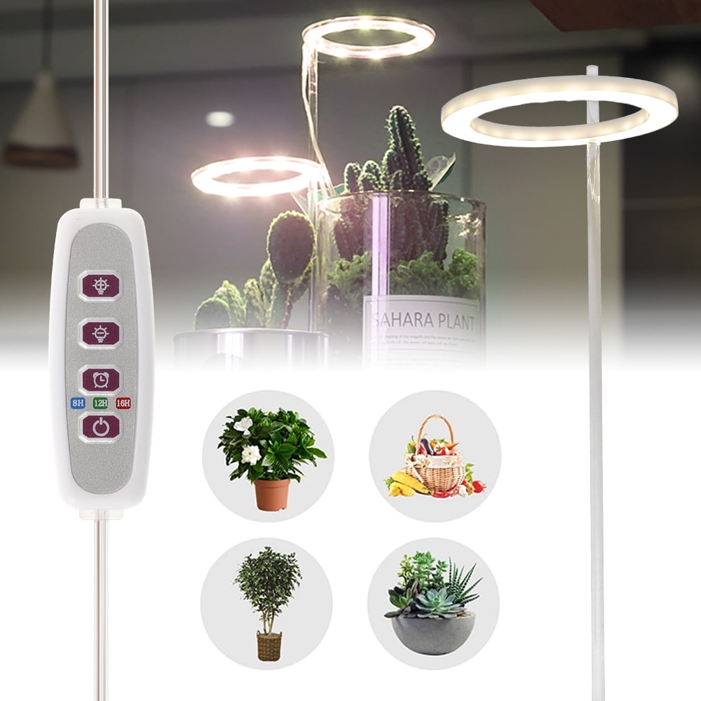 Jytue Plant Light LED Mini Desk Grow Light Small Plant Growing Lights Height Adjustable Ideal for Indoor Home Decoration - Walmart.com
