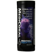 brightwell aquatics 2 fl. oz. medicoral coral dip, 60 ml
