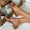 Khaki, variant on Gspmoly Slides Sandals for Woman, Women's Fashion Casual Small Square Heel Outdoor Wear Spring And Summer New Breathable Flip Flops Womens Slippers White 37