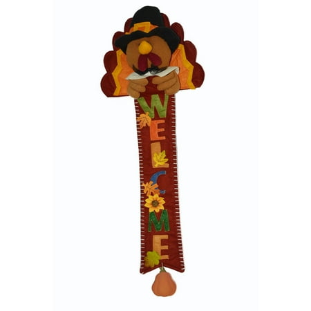 Harvest Turkey Fabric Banner