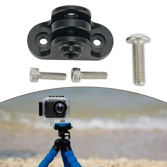 Lefu Adaptateur de Caméra pour GoPro/Garmin Edge 520 1000 Support de Guidon de Vélo Noir