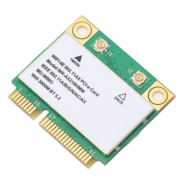 Laptop Net Card, Wear Resistant PCB Material 5374M WIFI 6E Efficient Transmission 6GHz Band Wireless Net Card For Laptop For Computer