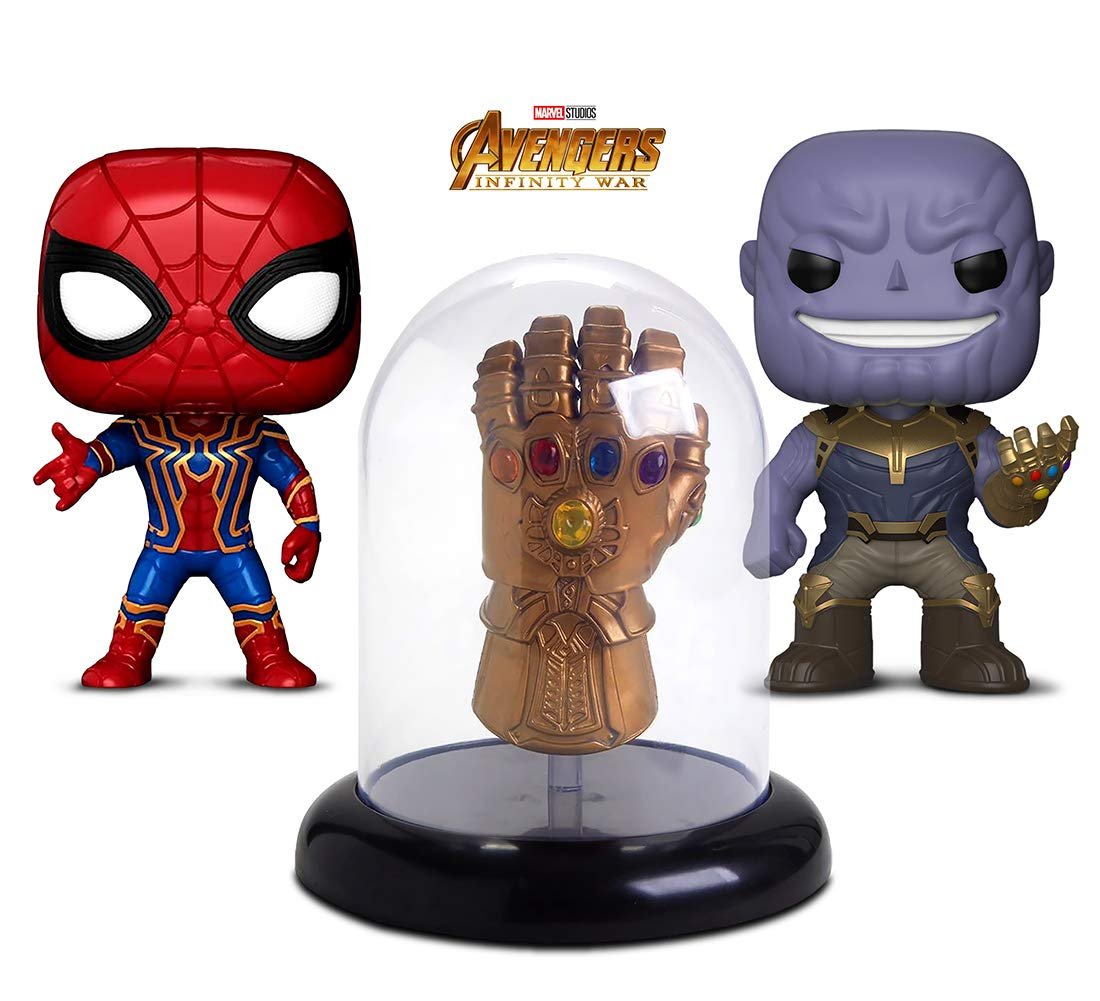 funko pop iron spider with gauntlet
