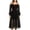 Brown, variant on Oksale Medieval Dress for Women Retro Elegant Mesh Sheer Lace Up Midi Dresses Cold Shoulder Long Sleeve Renaissance Gothic Dress Navy S