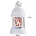thumbnail image 6 of harmtty Xmax Christmas LED Lamp Tealight Soft-Lighting Flicker Free Battery Powered Portable Santa Claus Lantern Hanging Ornament Santa Claus, 6 of 8