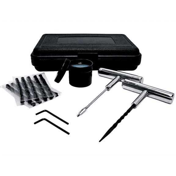 K-Tool 71930 Tire Repair Kit for Tubeless Tires, 57 Pieces