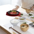thumbnail image 6 of Steak Frying Pan Teppanyaki Cooking Pan Iron Barbecue Grill Pan for Home Use, 6 of 8
