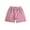 Pink, variant on AJTQTH Kids Summer Shorts Boys Girls Summer Solid Color Elastic-Waisted Cotton and Linen Soft Comfortable Fit Short Pants Cotton Homewear Green 2 Years