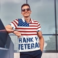 thumbnail image 4 of Fotbe Thank You Veterans Camiseta Polo de Golf para Hombre con Estampado – Camisa Deportiva Transpirable con Cuello Abotonado-4X-Large, 4 of 6