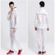 thumbnail image 4 of 1 pieza Chaqueta de lluvia para / Pantalones a prueba Impermeable de lluvia para Chubasquero con capucha para bicicl S blanco, 4 of 9