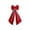 B, variant on Gumesh Large Red Velvet with Glitter Gold Edge Bows Farmhouse Wreaths Bow for Gift Wrapping Tree Topper Front Door Home Decorations