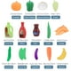 thumbnail image 5 of Juego de cocina 42 piezas Juego de cocina Juego de simulación con delantal de gorro de chef Cocina Juguete Estufa Sartén Cuchara Verduras Frutas Cesta de almacenamiento Juego de rol de chef para niños Tomshoo  Juego de cocina, 5 of 7