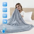 thumbnail image 2 of 1pc Cooling Blanket Suitable for Hot Sleepers & Night Sweats, Cooling Summer Quilt Air Conditioner Blanket, 2 of 2