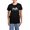With Blue Strpe Pant, variant on CafePress - Wedding Owls Art Pajamas - Women's Short Sleeve Print T-Shirt and Pants Dark Cotton Pajama Set