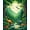 Green, Pattern 3, variant on ODIKA 4'x6' Machine Washable Non-Slip Area Rug, Charming Fossil Inspired Style High Traffic Rug, Green, 8491