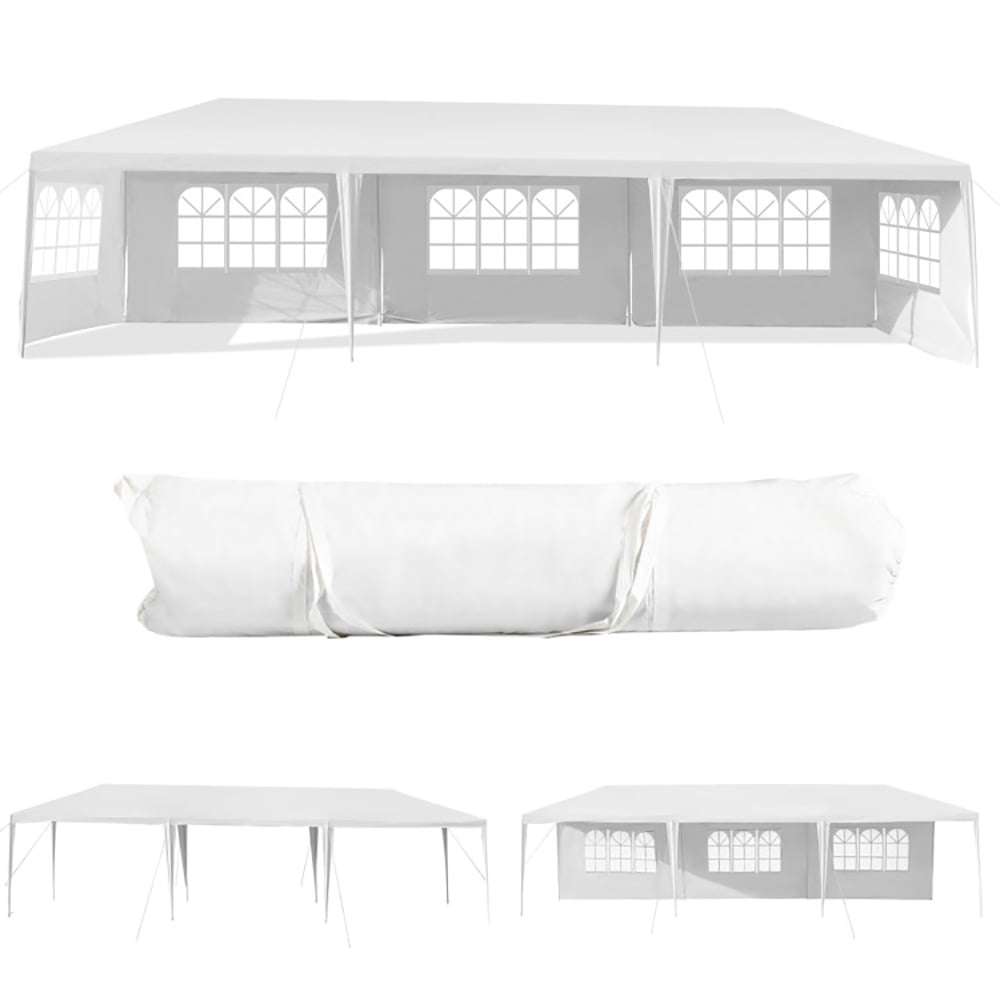 Aimee Lii 10 x 30 Feet Canopy Tent with 5 Removable Sidewalls for Party Wedding BBQ Events Aimee Lii 10 x 30 Feet Canopy Tent with 5 Removable Sidewalls for Party Wedding BBQ Events