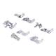 thumbnail image 4 of Kit de Prensatelas Crtynell Prensatelas de dobladillo enrollado Acero inoxidable 7 piezas, 4 of 8