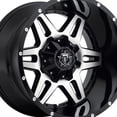 thumbnail image 4 of TIS 538mb 20x9 +18et 108.00mm gloss black mirror machined face chrome t star cap wheel, 4 of 5