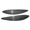 thumbnail image 1 of Embellecedores para faros delanteros de coche, cejas, párpados, molduras de fibra de carbono para Opel H 2004-20, patrón de fibra de carbono, 1 of 5