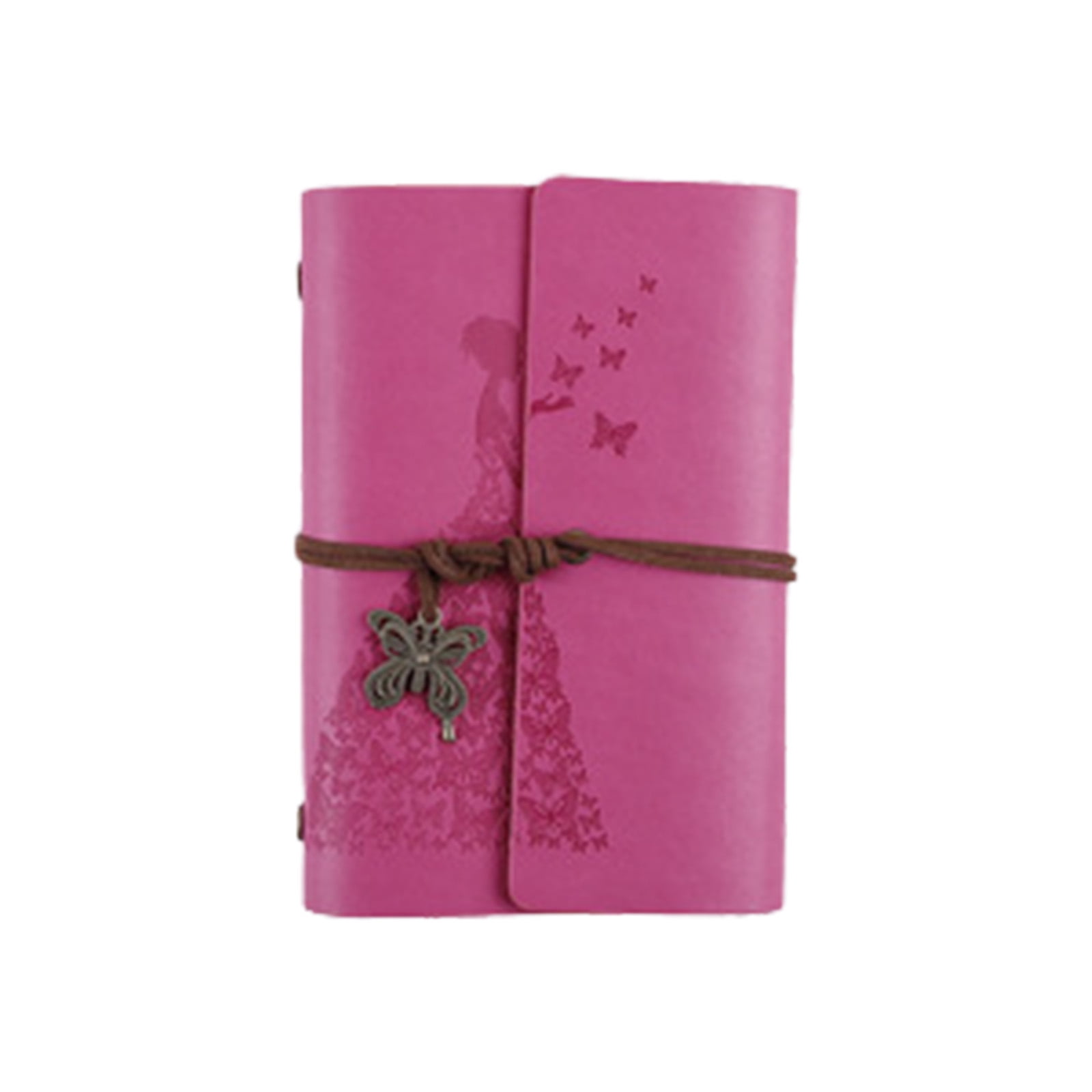 PU Leather Binder Journal Looseleaf Notebook Planner Refillable for Women Men