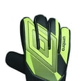 thumbnail image 2 of Youth Soccer Goalie Gloves – Green  Medium Size  Breathable Mesh  Latex Palm Grip, 2 of 5
