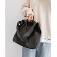 thumbnail image 5 of PIKADINGNIS Women Canvas Tote Purse Handbags Shoulder Bag Casual Work School Shopper Hobo Top Handle Handbag, 5 of 6